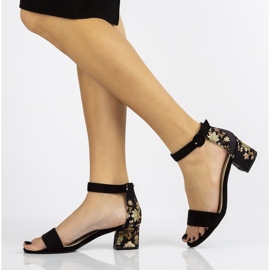 Filippo DS1283/20 Bk sandali neri nero 1