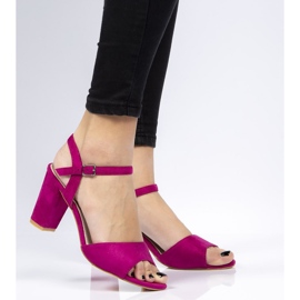 Filippo DS777 / 20 Fh Sandali fucsia rosso rosa 2