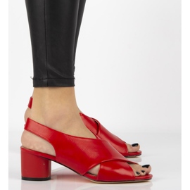 Filippo DS1290 / 20 Rd sandali rossi rosso 2