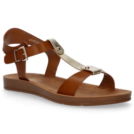 Filippo DS105/20 Br sandali marroni marrone giallo 1