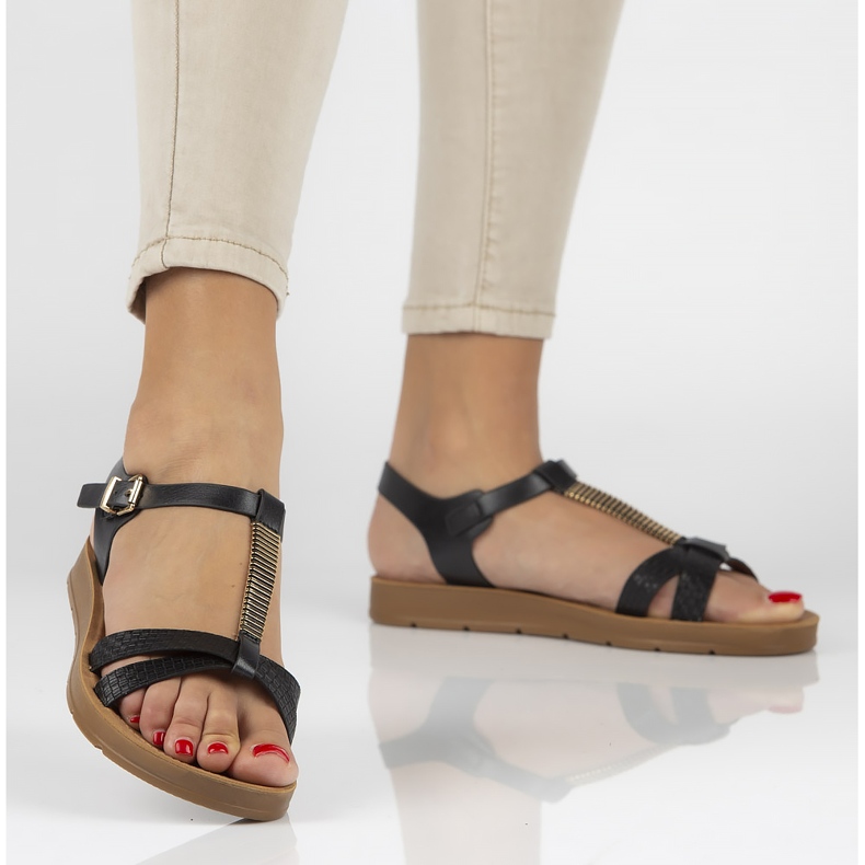 Filippo DS802 / 20 Bk Sandali neri nero 2