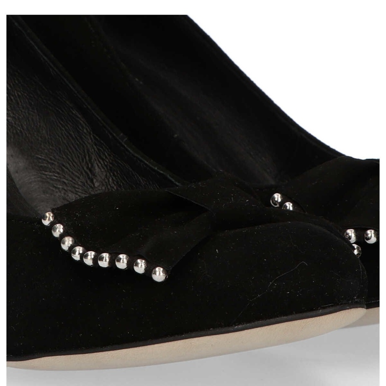 Décolleté Filippo 1430 Pelle scamosciata nera nero 1