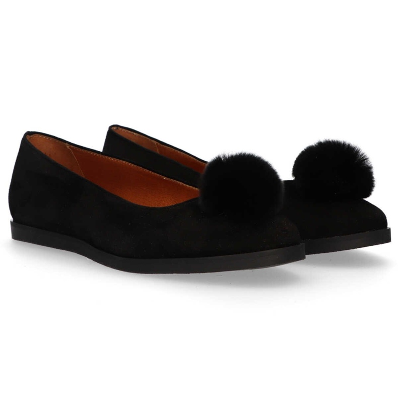 Ballerina Filippo 1320 Camoscio Nero 1