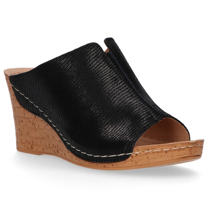 Ciabatte in pelle Filippo DK786 / 20 Bk nere nero 2