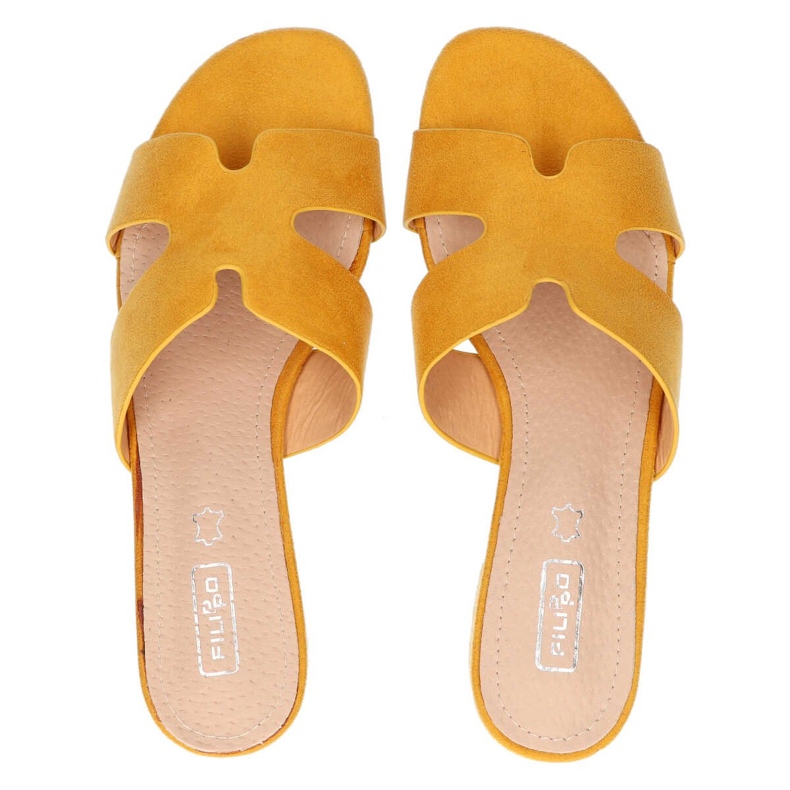 Ciabatte Filippo DK1358/20 Yl gialle giallo 1