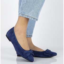 Ballerine in pelle Filippo DP1329/20 Nv blu navy 1