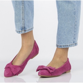 Ballerine in pelle Filippo DP1329/20 Fh rosa 2