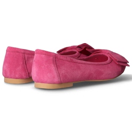 Ballerine in pelle Filippo DP1329/20 Fh rosa 1