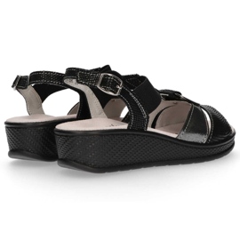 Filippo DS1417 / 20 Bk Sandali neri nero 1