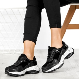 Sneakers Filippo DP1519/20 Bk nere nero 1