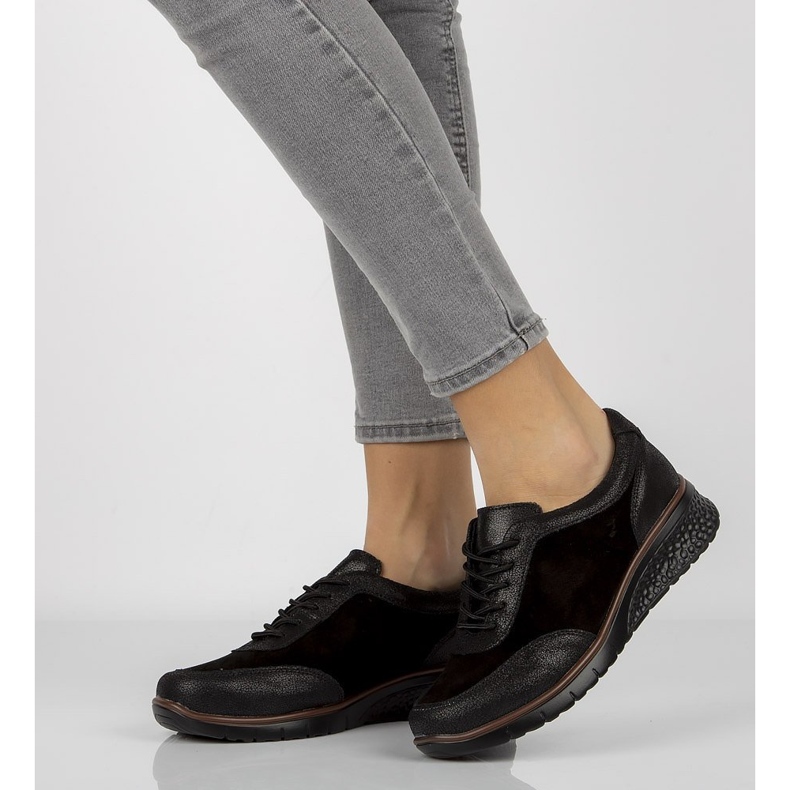 Scarpe in pelle Filippo DP1509/20 Bk nero 2
