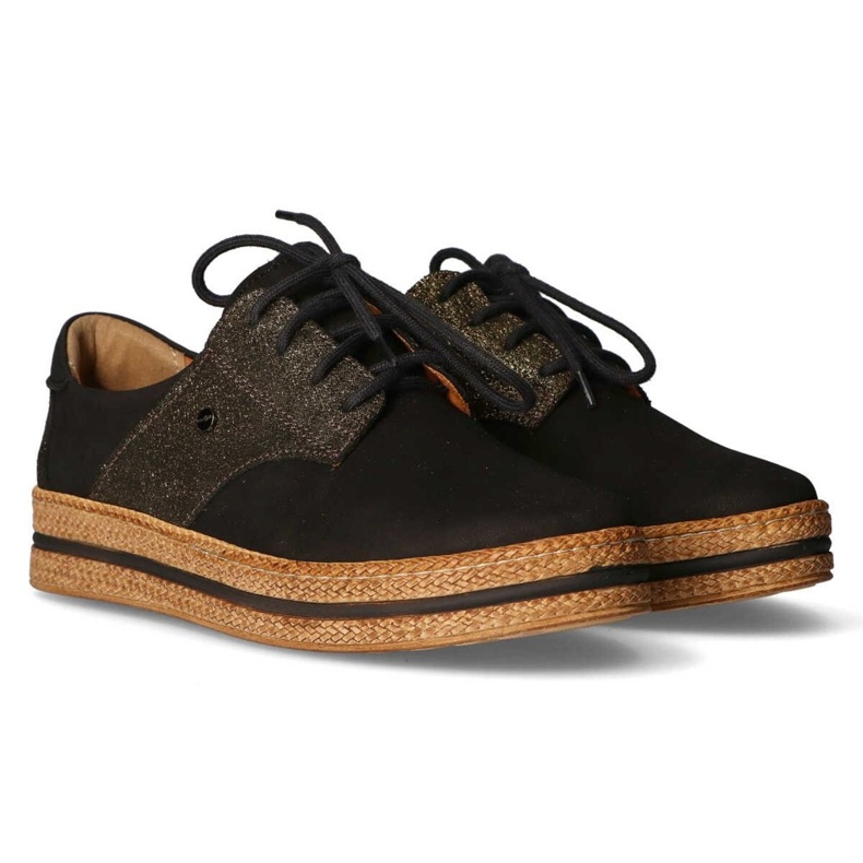 Scarpa in pelle Filippo 10123 nera nero 1