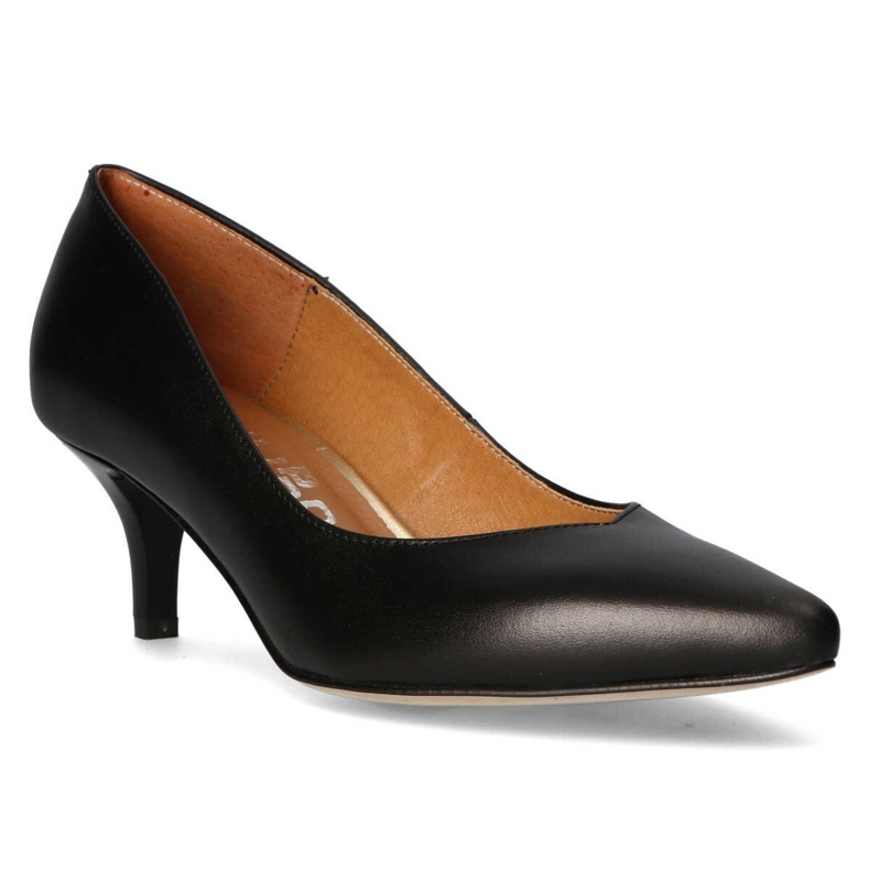 Décolleté Filippo Premium 2105 K-grain nere nero 1