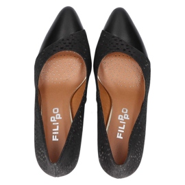 Décolleté Filippo Premium 2104 K-Lico Nere nero 1