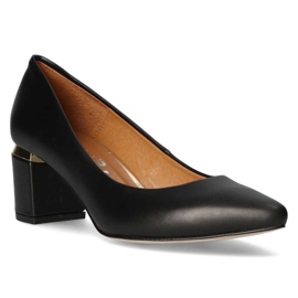 Décolleté Filippo Premium 2047 Black Lico nero 1