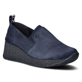 Sneakers in pelle Filippo DP1500/20 Nv T blu navy 1