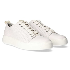 Scarpe in pelle Filippo 1476 Bianco bianca 2