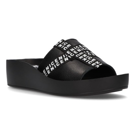 Ciabatte in pelle Filippo DK2061/21 Bk nere nero 1