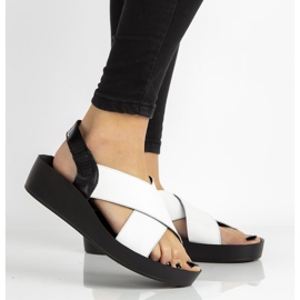 Sandali in pelle Filippo DS2060/21 Wh bianco bianca 1