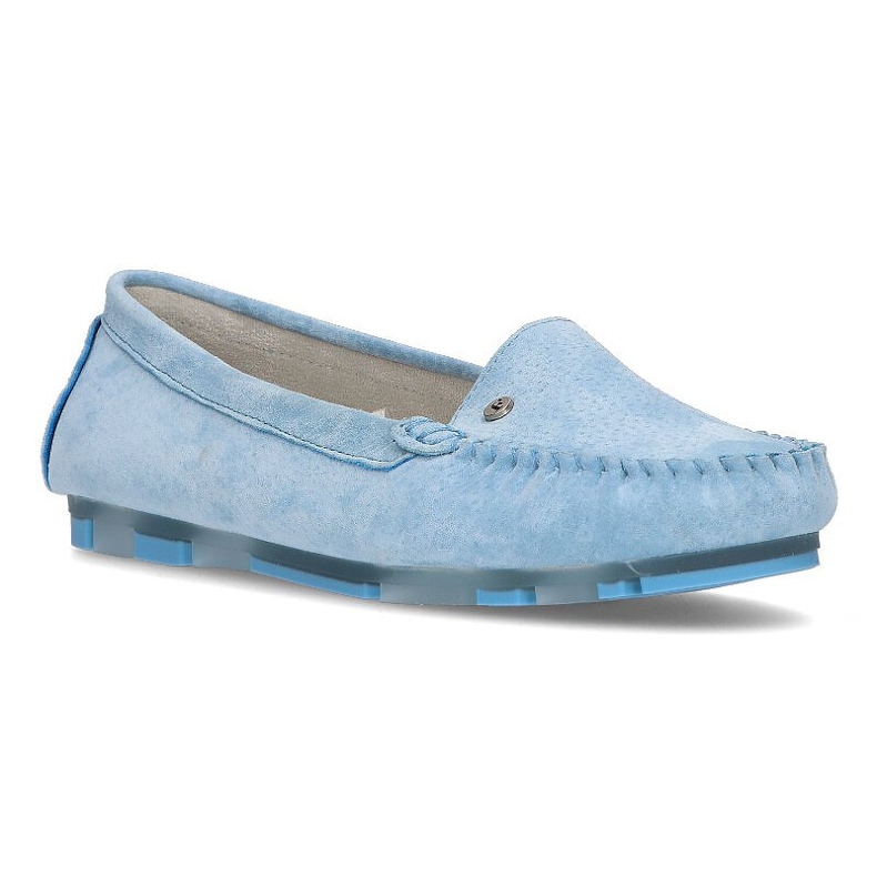 Mocassini in pelle Filippo DP2037/21 Bl blu 1