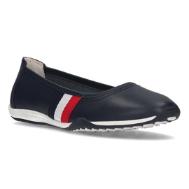Scarpa in pelle Filippo DP2063/21 Nv blu navy 1