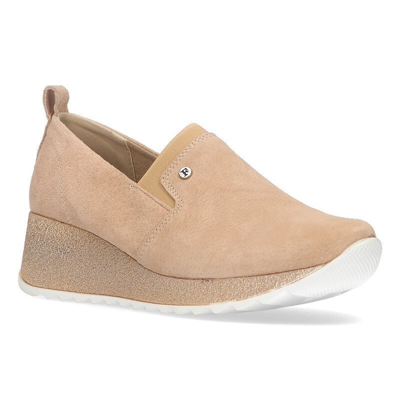 Sneakers in pelle Filippo DP1500/21 Be beige 1
