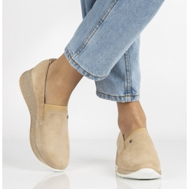 Sneakers in pelle Filippo DP1500/21 Be beige 2