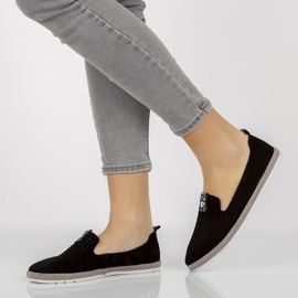 Scarpe in pelle Filippo DP081/21 Bk nero 2
