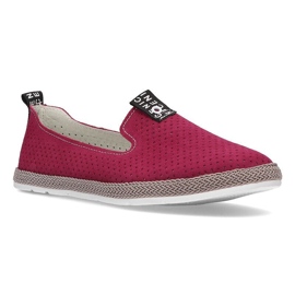 Scarpa in pelle Filippo DP081/21 Fh bordeaux rosso 1
