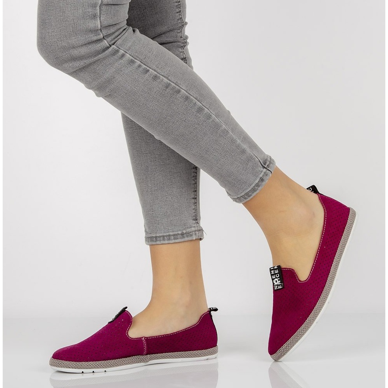 Scarpa in pelle Filippo DP081/21 Fh bordeaux rosso 2