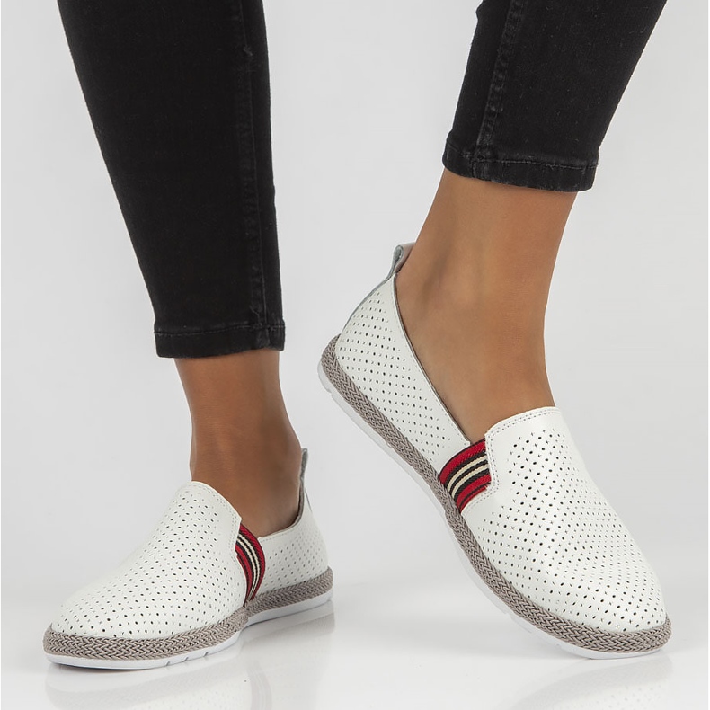 Scarpa in pelle Filippo DP2309/21 Wh bianca bianco 1