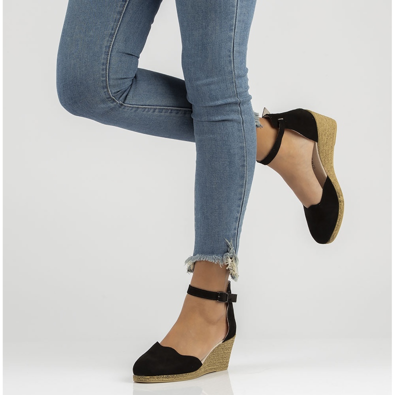 Sandali in pelle Filippo DS1394/21 Bk Nero 2