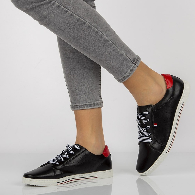 Scarpe in pelle Filippo DP2154/21 Bk nero 1