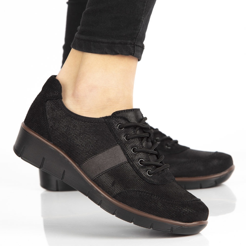 Scarpe in pelle Filippo DP028/21 Bk nero 1