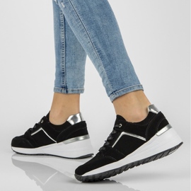 Sneakers in pelle Filippo DP2003/21 Bk nere nero 1