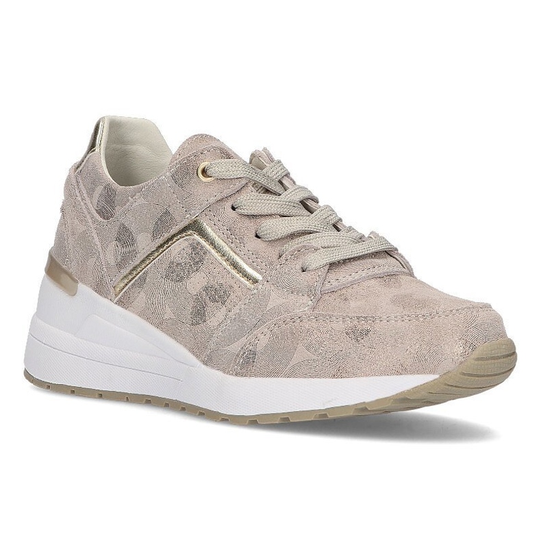 Sneakers in pelle Filippo DP2003/21 Go oro d'oro 1