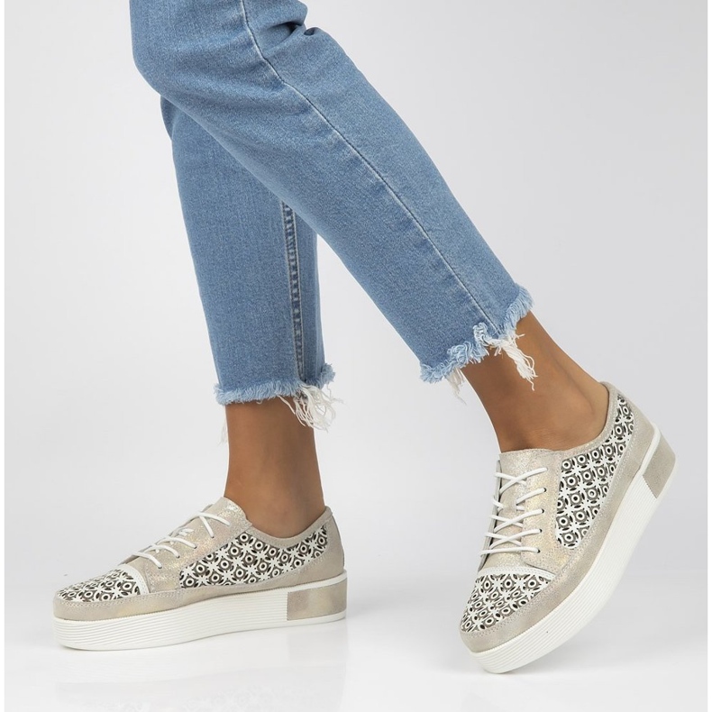 Scarpe in pelle FILIPPO DP2026/21 Go d'oro 2