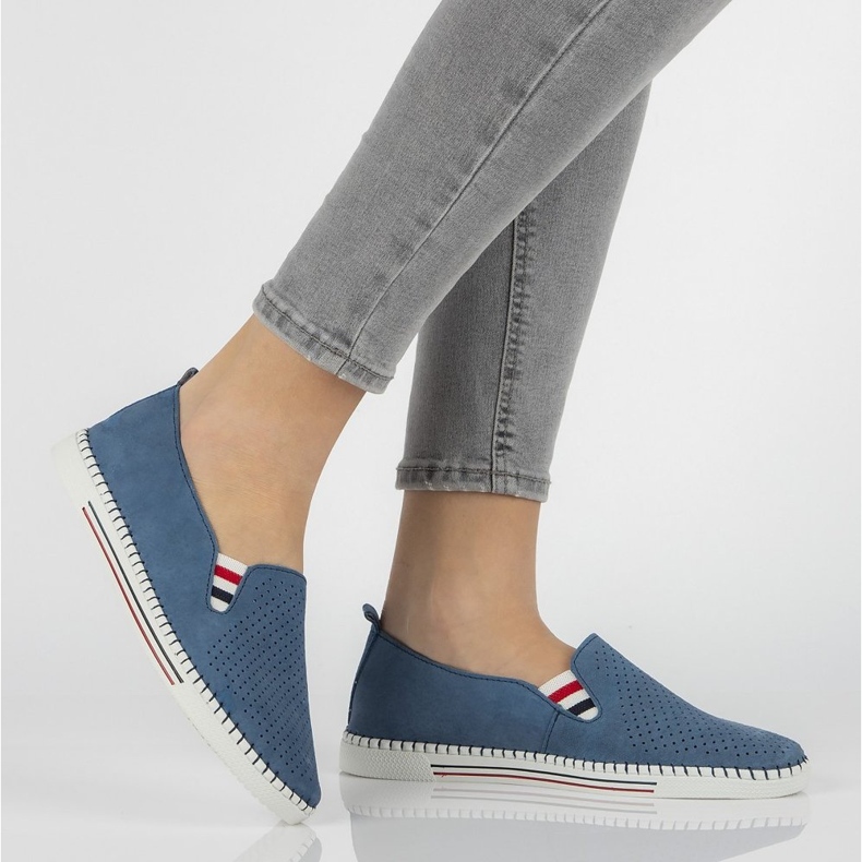 Scarpe in pelle FILIPPO DP1272/21 Bl blu 1