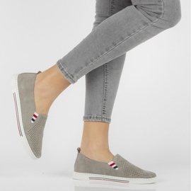 Scarpe in pelle FILIPPO DP1272/21 Gr grigio 1