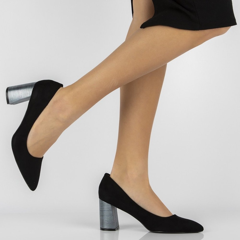 FILIPPO DP2324 / 22 Bk Tacchi alti neri nero 1
