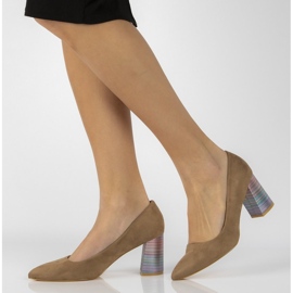 FILIPPO DP2324 / 22 Tacchi alti beige 1