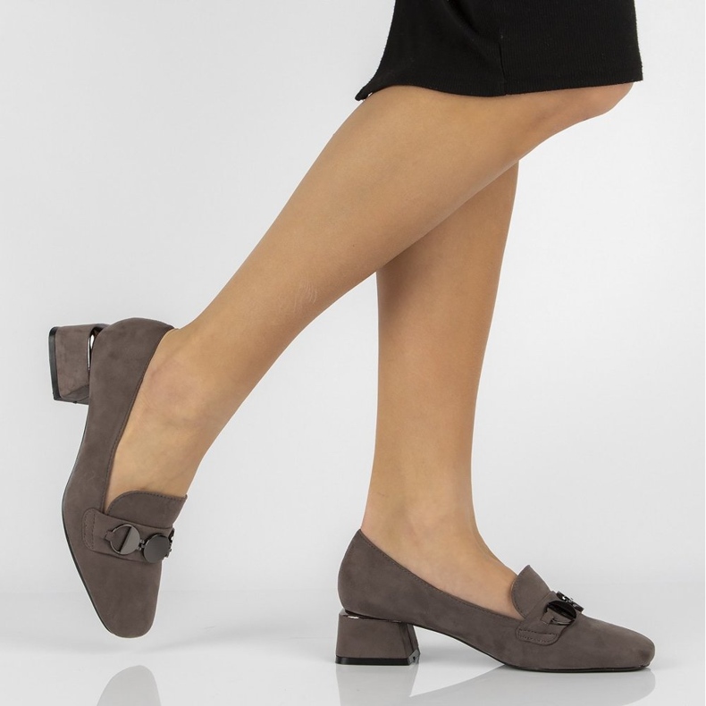 Scarpe con tacco FILIPPO DP2097/22 Gr grigio 1