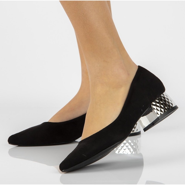 FILIPPO DP2101/21 Bk tacco alto nero 1