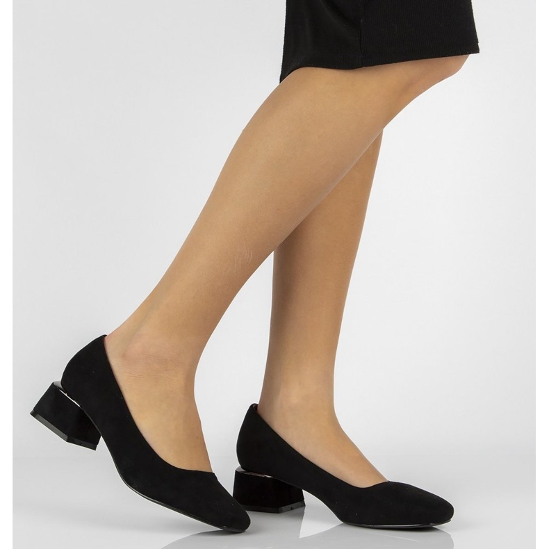 FILIPPO DP2096/22 Bk tacco alto nero 1