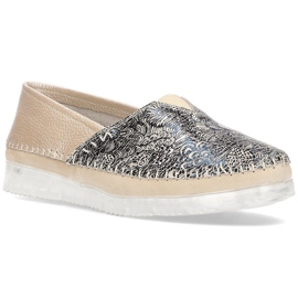 Scarpe in pelle Filippo DP2147/21 Be beige multicolore 1