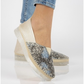 Scarpe in pelle Filippo DP2147/21 Be beige multicolore 2