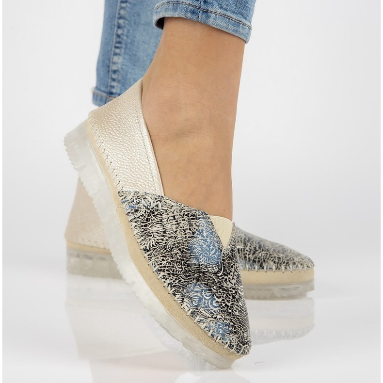 Scarpe in pelle Filippo DP2147/21 Be beige multicolore 2