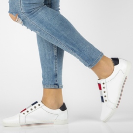 Scarpa in pelle Filippo DP2155/21 Wh bianca 1