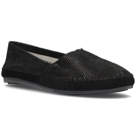 Ballerine in pelle Filippo DP031/21 Bk nere nero 1
