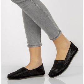 Ballerine in pelle Filippo DP031/21 Bk nere nero 2